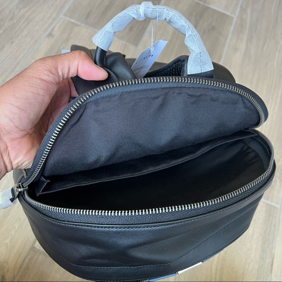 Coach West Backpack In Signature Canvas With Varsity Stripe - Picture 10 of 11